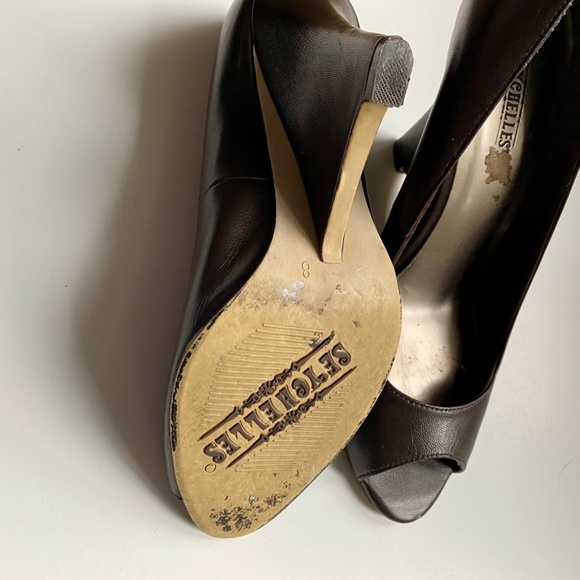 Seychelles open toe wedge | Unique heel | Comfortable - Picture 4 of 6